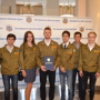 The head of the student construction brigade was awarded the President's gratitude