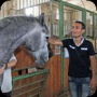 Students of Technological University visited a horse riding school